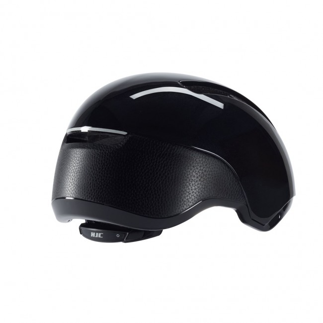 HJC CALIDO PLUS Black Cycling Helmet, METAL BLACK, Size M