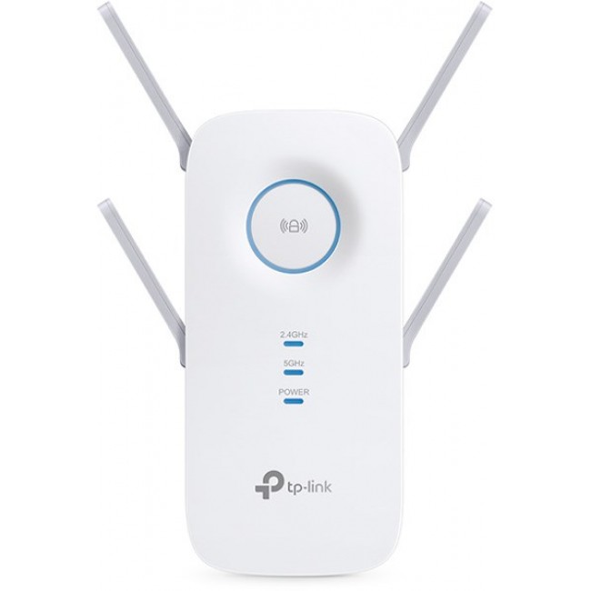 TP-Link RE650 network extender Network transmitter White 10, 100, 1000 Mbit/s