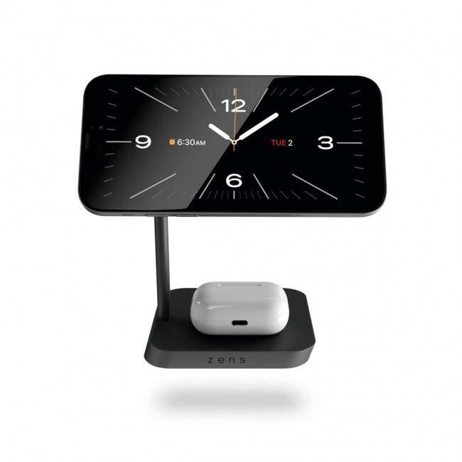 Zens Aluminium 2-in-1 Magnetic Charger 24W