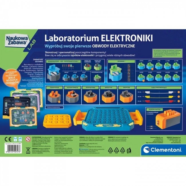 Clementoni Scientific Fun - Electronics Laboratory