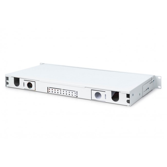 Digitus Fiber Optic Sliding Splice Box, 1U, Equipped, LC, OM4