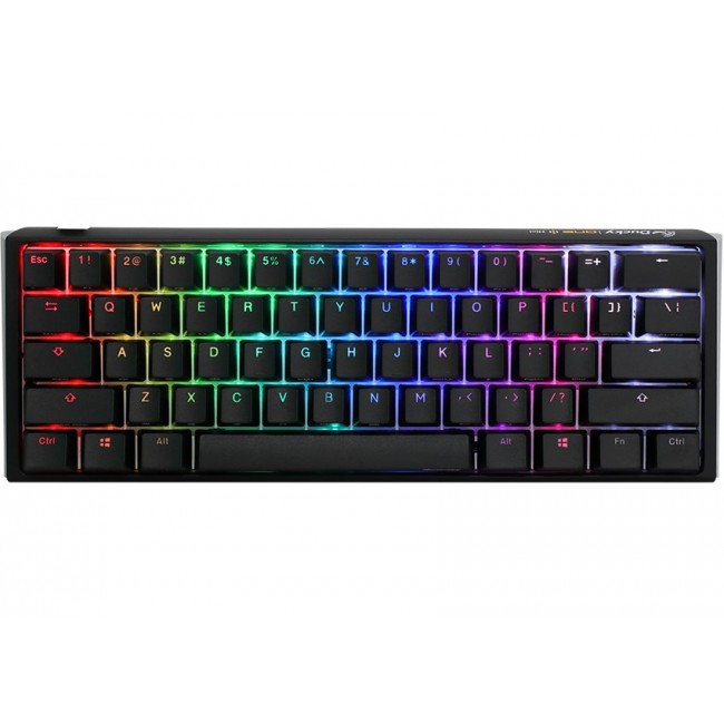 Ducky One 3 Classic Mini keyboard Gaming USB QWERTZ German Black, White