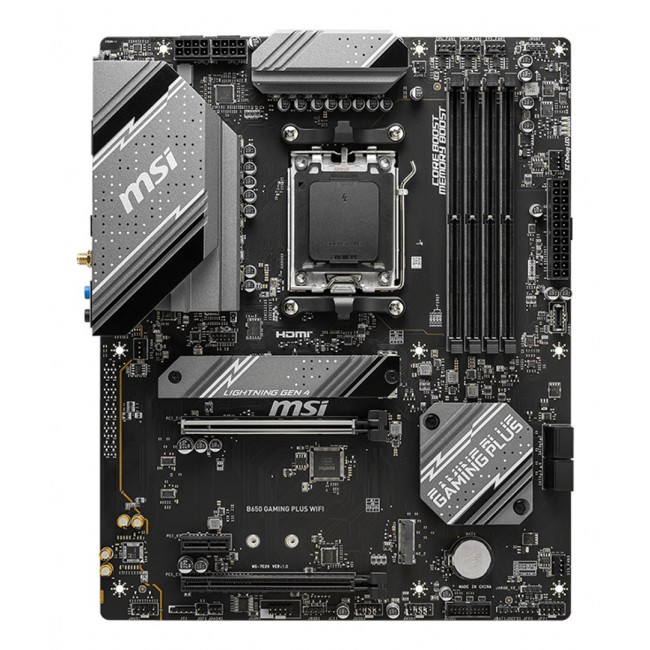 MSI B650 GAMING PLUS WIFI motherboard AMD B650 Socket AM5 ATX