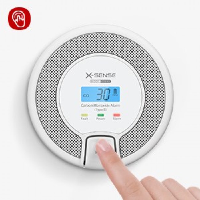 X-Sense CO03D smoke detector Carbon monoxide detector Wired
