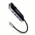 Axagon HMC-6H4A USB 3.2 Gen 1 hub, 4x USB-A, HDMI 4k/30Hz, PD 100W, 20cm USB-C cable