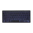 Gembird KB-BTRGB-01-DE keyboard Universal Bluetooth QWERTZ German Black