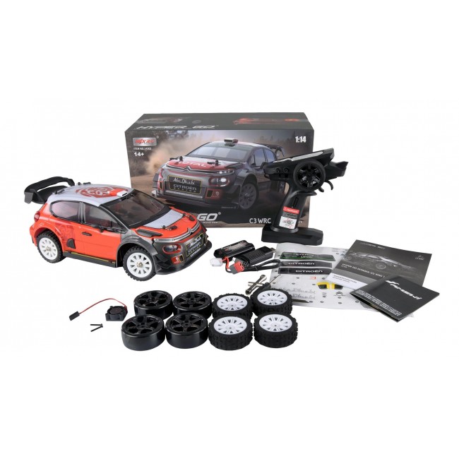 Amewi C3 WRC Radio-Controlled (RC) model Rally car Electric engine 1:14