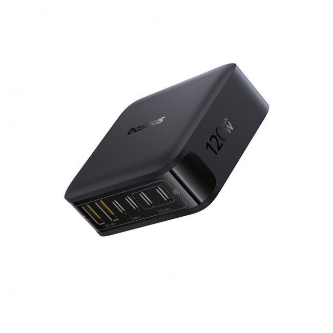 Baseus E0120T00 mobile device charger Universal Black AC Fast charging Indoor