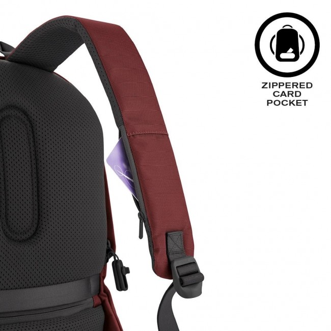 XD DESIGN ANTI-THEFT BACKPACK BOBBY SOFT RED P/N: P705.794 XD DESIGN ANTI-THEFT BACKPACK BOBBY SOFT RED P/N: P705.794