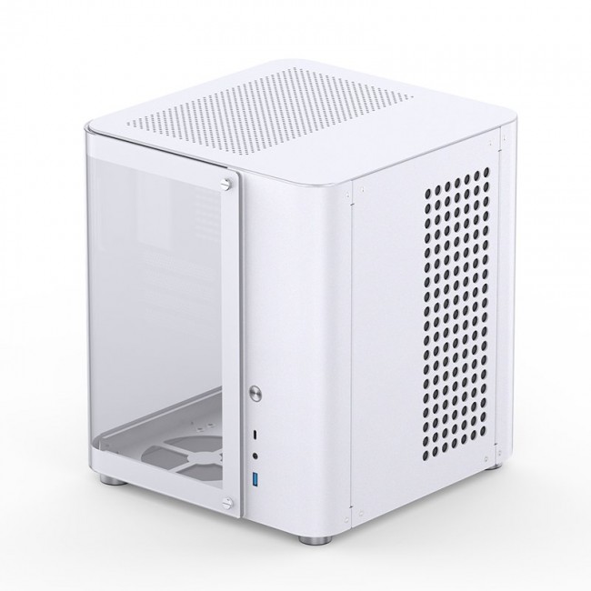 Jonsbo TK-1 2.0 Micro-ATX Case, Tempered Glass - white Jonsbo TK-1 2.0 Micro-ATX Case, Tempered Glass - white