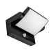 Projector Fa ade Luminaire V-TAC 17W LED Motion Sensor Black IP65 VT-11020-120-B 4000K 2520lm Projector Fa ade Luminaire V-TAC 17W LED Motion Sensor Black IP65 VT-11020-120-B 4000K 2520lm