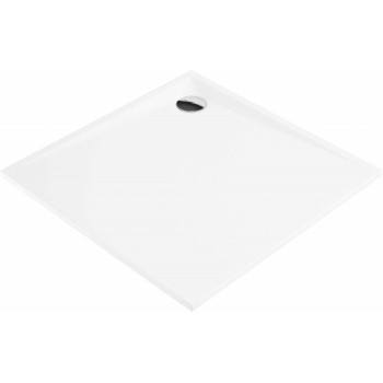 Acrylic square shower tray 80 cm