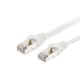 Equip Cat.6A S/FTP Patch Cable, White, 25m