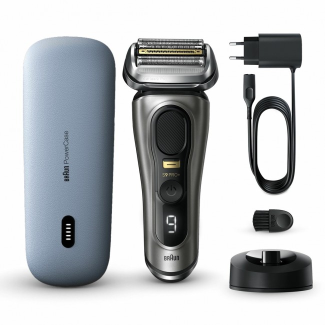 Braun Series 9 Pro+ 9525s Wet & Dry Foil shaver Trimmer Metallic Braun Series 9 Pro+ 9525s Wet & Dry Foil shaver Trimmer Metallic