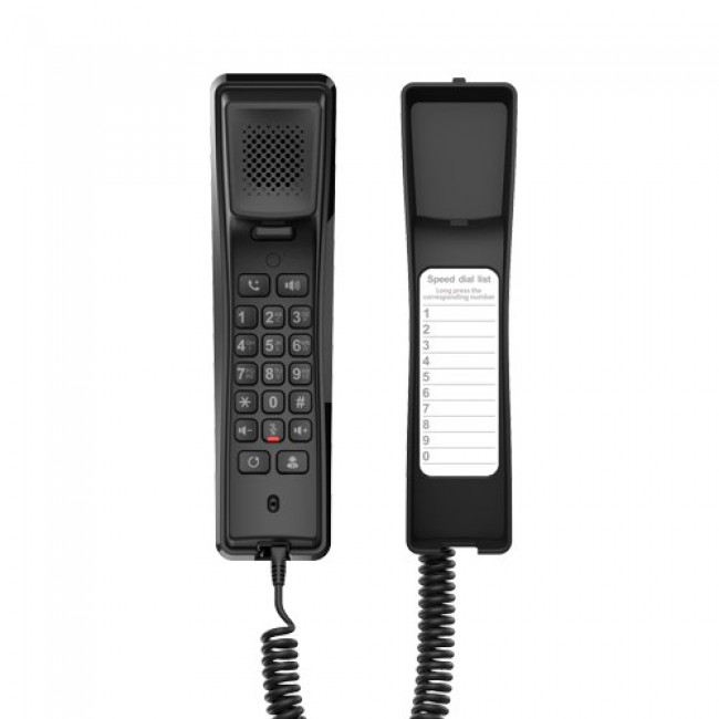 Fanvil H2U-B IP phone Black 2 lines Fanvil H2U-B IP phone Black 2 lines