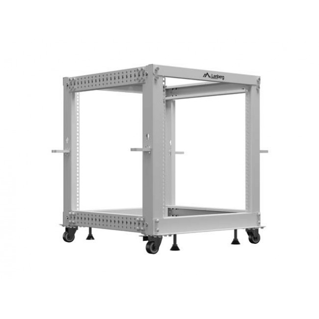 Open Rack 19'' 12U 600x600-1100 grey Open Rack 19'' 12U 600x600-1100 grey