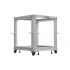 Open Rack 19'' 12U 600x600-1100 grey
