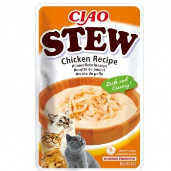 INABA Ciao Stew Chicken - wet cat food - 40g