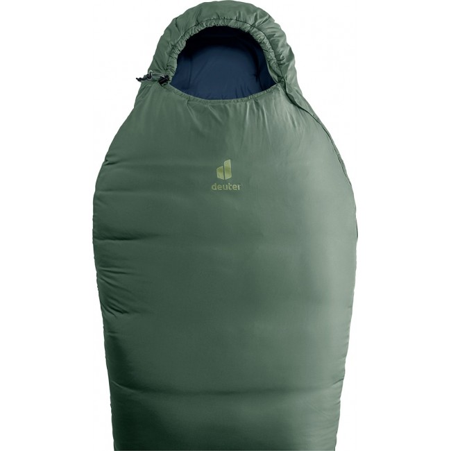 Deuter Orbit SL 0C/32F Adult Mummy sleeping bag Fabric, Polyethersulfone (PES), Ripstop Green