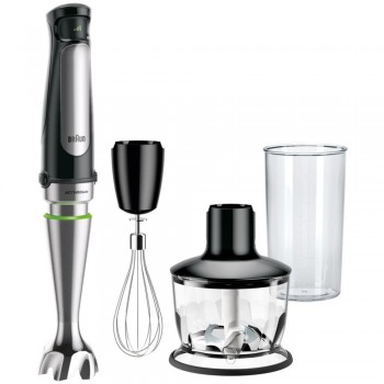 Braun MQ 7035X 0.5 L Immersion blender 1000 W Black, Satin steel