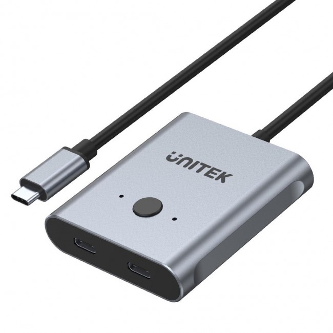 UNITEK D1078A interface hub USB 3.2 Gen 1 (3.1 Gen 1) Type-C Grey