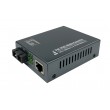 LevelOne RJ45 to SC Gigabit Media Converter, PoE PSE, Multi-Mode Fiber, 0.5km