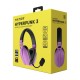 HATOR Hyperpunk 3 Wireless Headset Wired & Wireless Head-band Gaming USB Type-C / USB Type-A Bluetooth Violet