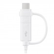 Samsung EP-DG930 USB cable 1.5 m USB 2.0 USB A USB C/Micro-USB B White Samsung EP-DG930 USB cable 1.5 m USB 2.0 USB A USB C/Micro-USB B White