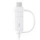 Samsung EP-DG930 USB cable 1.5 m USB 2.0 USB A USB C/Micro-USB B White