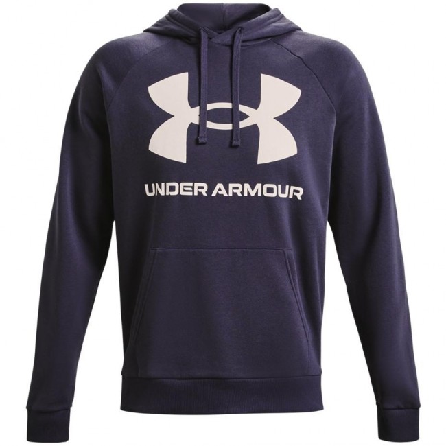 Under Armour Men's Rival Fleece Big Logo HD Sweatshirt Purple 1357093 558 Under Armour Men's Rival Fleece Big Logo HD Sweatshirt Purple 1357093 558