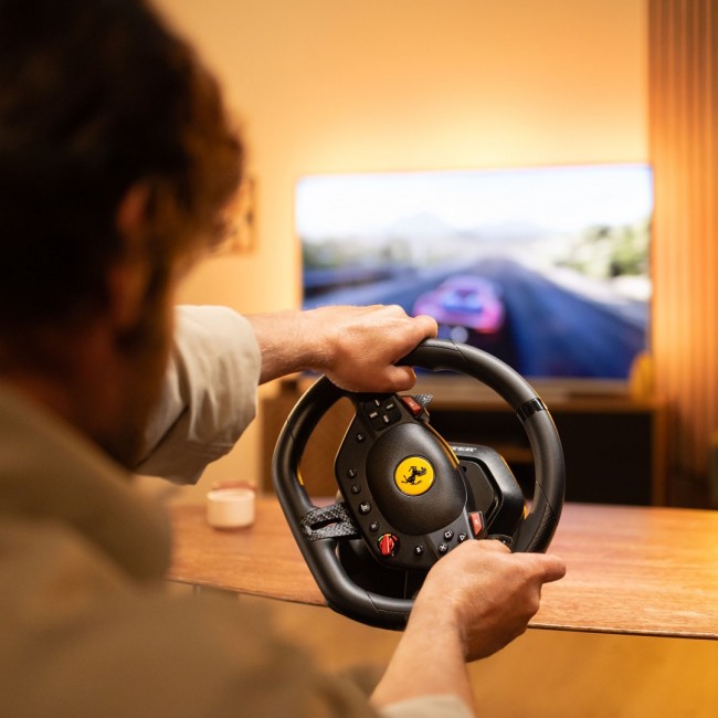 Thrustmaster T98-P Ferrari 296 GTB Black USB Steering wheel + Pedals Analogue / Digital PC, PlayStation 4, PlayStation 5