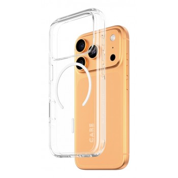 PanzerGlass CARE by Urban Explorer Case Transparent w. White MagSafe iPhone 18 Pro | 17 Pro