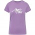 T-shirt damski VIKING Lenta Bamboo Light Lady fioletowy XL