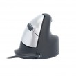 R-Go Tools Ergonomic mouse R-Go HE Break with break software, large (hand size 185 mm), right-handed, Wired, black