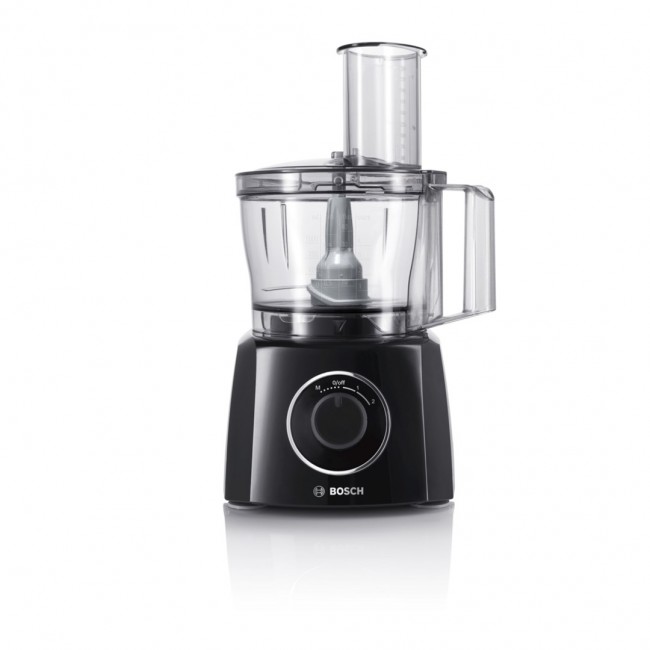 Bosch MCM3201B food processor 800 W 2.3 L Black, Transparent