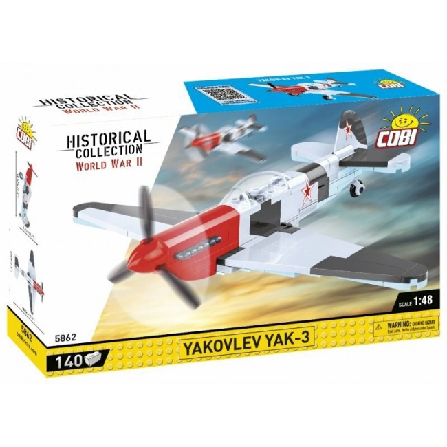 COBI 5862 Historical Collection WWII Yakovlev Yak-3 140 Pieces