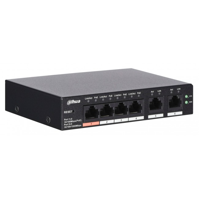Dahua Technology DH-CS4226-24ET-375 Managed L2 Gigabit Ethernet (10/100/1000) Power over Ethernet (PoE) Black Dahua Technology DH-CS4226-24ET-375 Managed L2 Gigabit Ethernet (10/100/1000) Power over Ethernet (PoE) Black