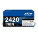 Brother TN-2420TWIN toner cartridge 2 pc(s) Original Brother TN-2420TWIN toner cartridge 2 pc(s) Original