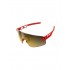 Cycling glasses POC Elicit Toric red