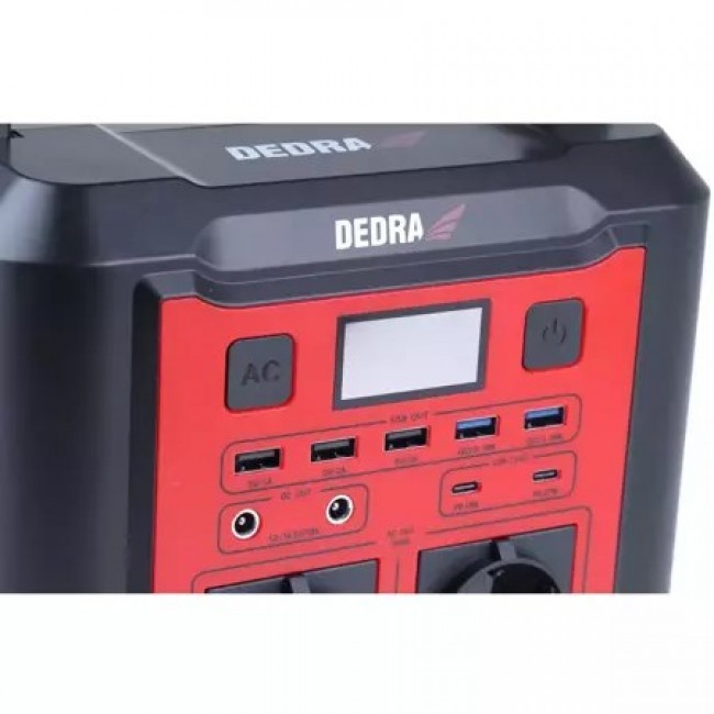 DEDRA DEZS0300 portable power station Lithium-Ion (Li-Ion) 20000 mAh 500 W 2.85 kg DEDRA DEZS0300 portable power station Lithium-Ion (Li-Ion) 20000 mAh 500 W 2.85 kg