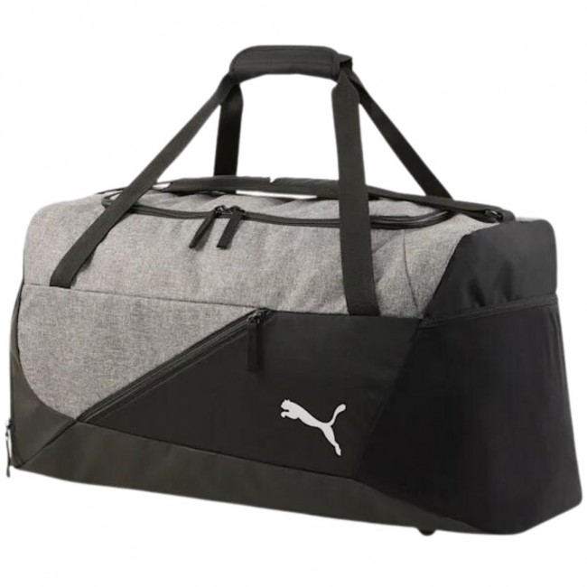 PUMA teamFINAL duffel bag 46 L Nylon, Polyester Black, Grey PUMA teamFINAL duffel bag 46 L Nylon, Polyester Black, Grey