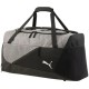 PUMA teamFINAL duffel bag 46 L Nylon, Polyester Black, Grey PUMA teamFINAL duffel bag 46 L Nylon, Polyester Black, Grey