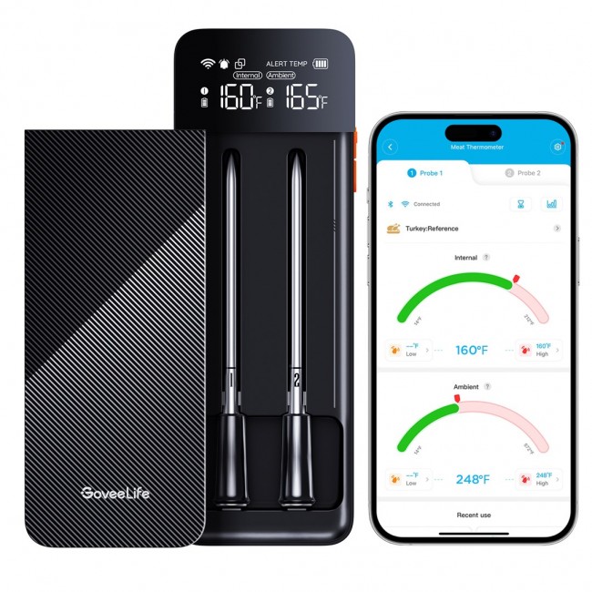 GoveeLife B5192 Smart Wireless Meat Thermometer GoveeLife B5192 Smart Wireless Meat Thermometer