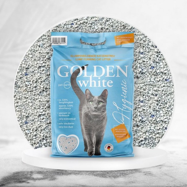 GOLDEN White Hygienic - bentonite litter - 7kg GOLDEN White Hygienic - bentonite litter - 7kg
