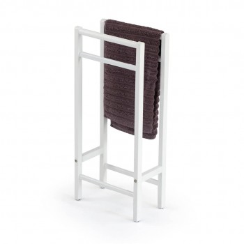 ARREDAMENTI SALVI' Towel Rack - 77 x 34 cm, White