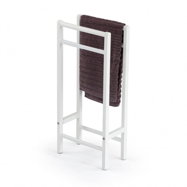 ARREDAMENTI SALVI' Towel Rack - 77 x 34 cm, White