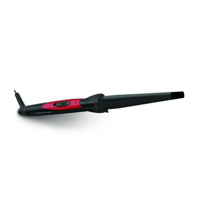 Esperanza EBL007 Curling iron Warm Black, Red 1.7 m