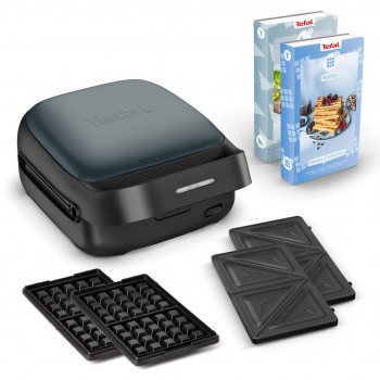 Tefal SW862BF0 sandwich maker 700 W Black, Dark Green