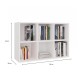MALAX MINI 2X3 WHITE BOOKCASE