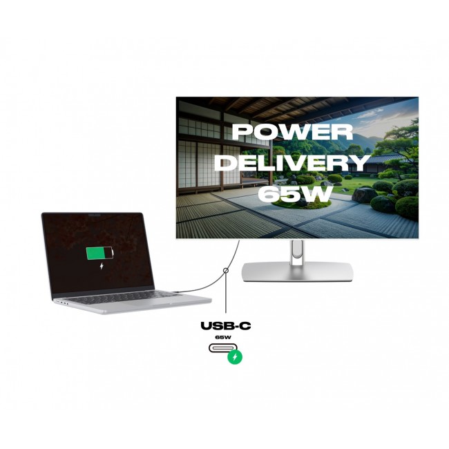 JAPANNEXT JN-IPS27WQHDR-C65W-FLD-T computer monitor 68.6 cm (27